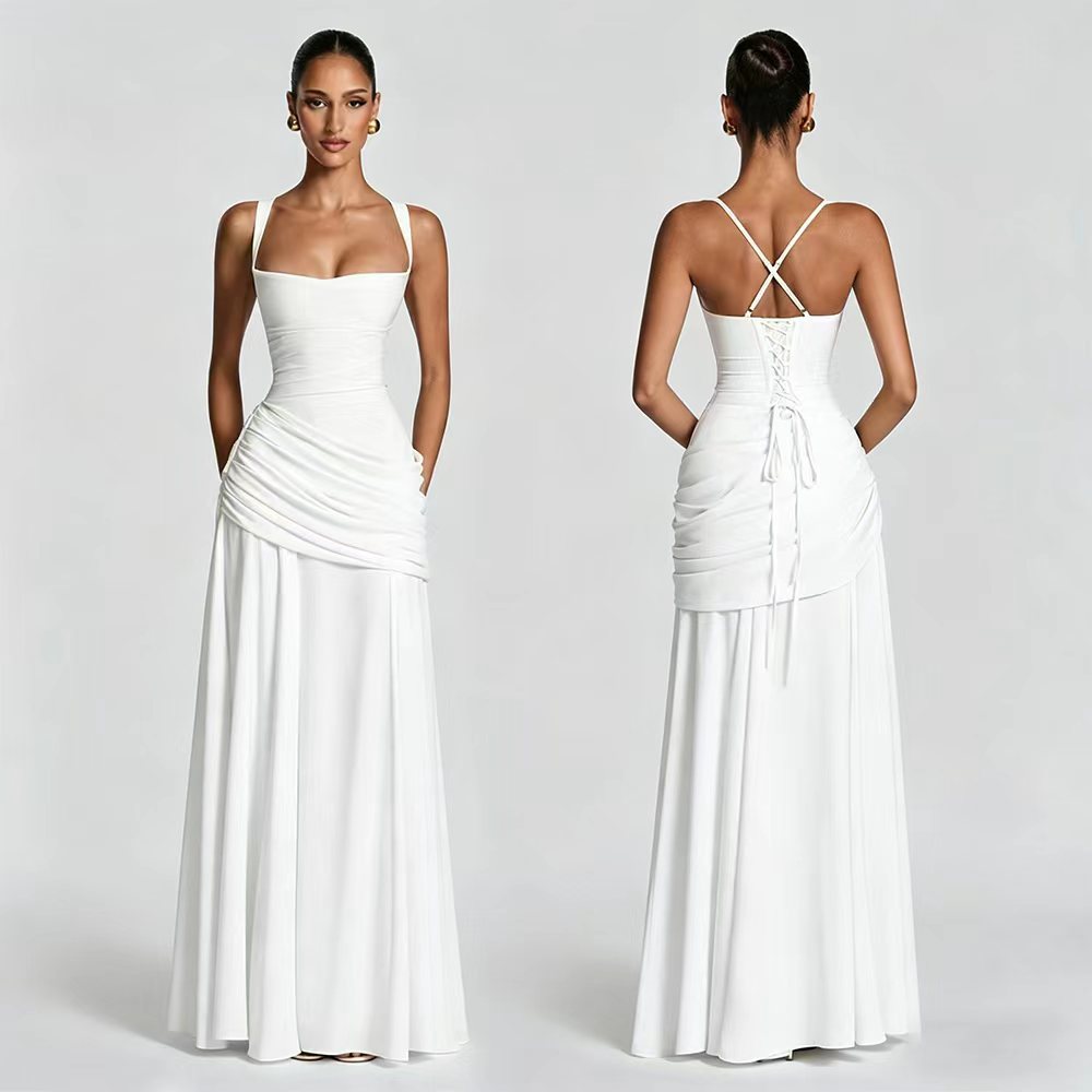 Elegant Chiffon Bodycon Dress