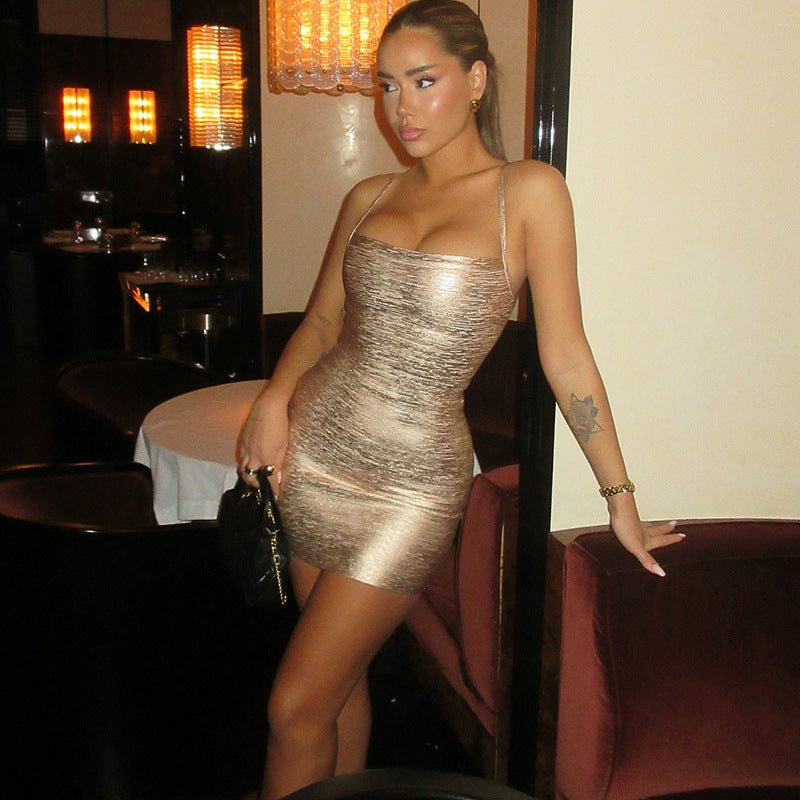 Womens Sexy Bodycon Short Dress