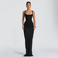 Womens Slim Fit Fishtail Knit Dress